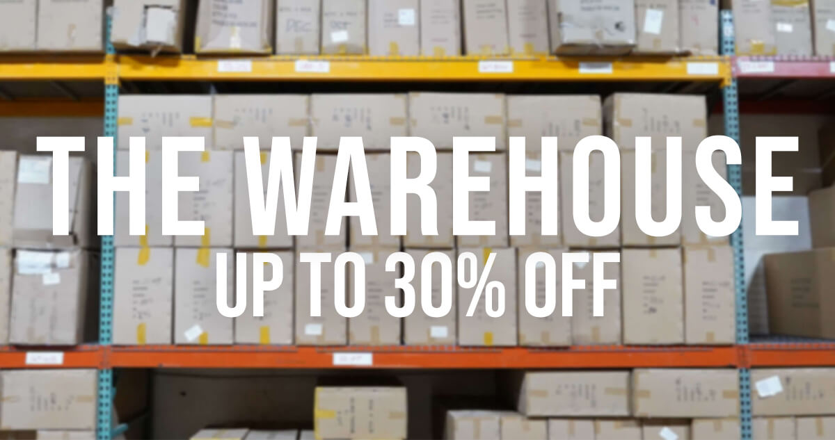 Check out our Warehouse Page! Major discounts on minor factory-blemished pieces